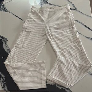 White Striped Men's Pants
